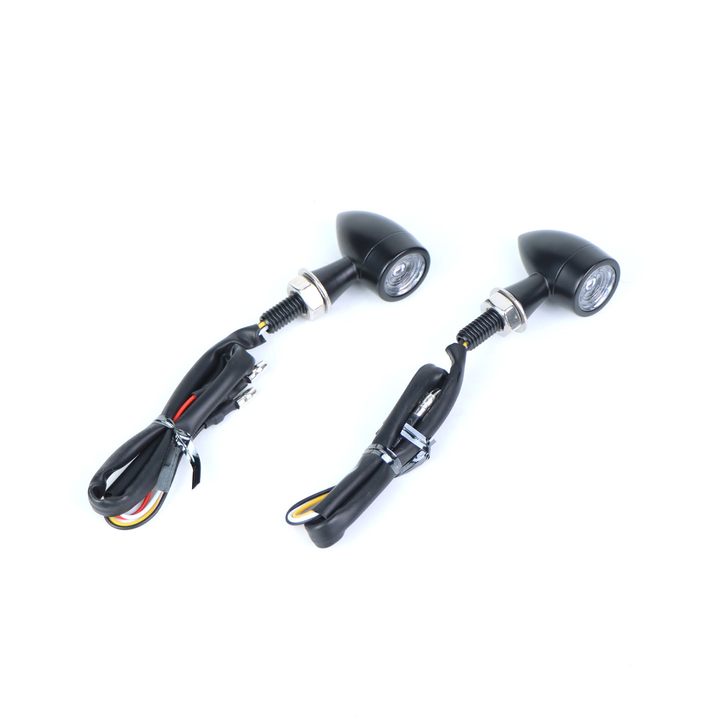 Motorcycle Accessories Suitable for Honda, Suzuki, Kawasaki, Yamaha, Hyosung Modified Parts Led Bullet-Shaped Turn Signal Lights