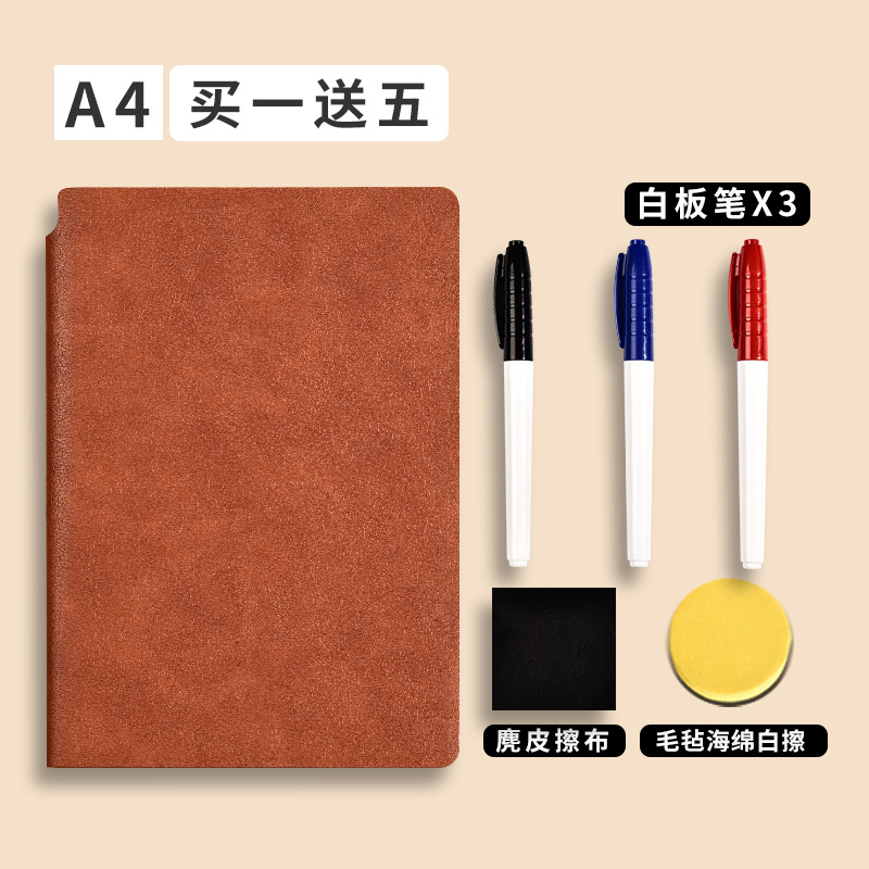 WordPad puede eliminar el tablero de escritura a mano A5 borrable, tablero de plan de oficina, pizarra de notas portátil, pizarra suave