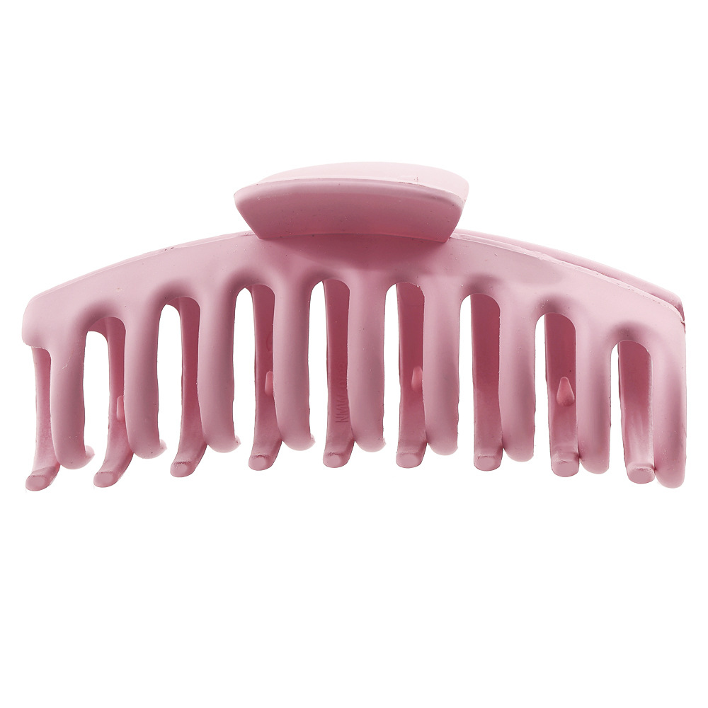 Women's Vintage Style Geometric Solid Color Plastic Resin Stoving Varnish Hair Claws display picture 7