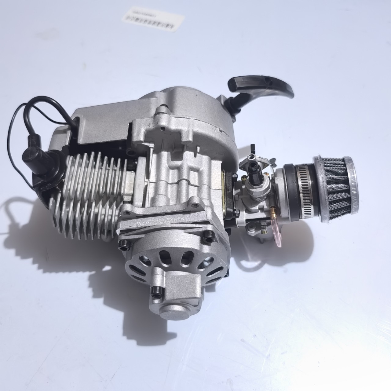 Mini Motorcycle Atv Four-Wheel Beach Accessories 49Cc Hand Start Engine Gasoline Engine Silver T8F with Cover
