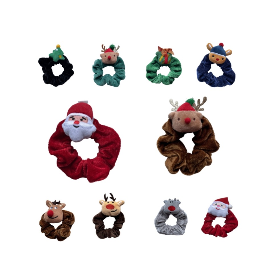 30g Weight Christmas Simple Style Christmas Tree Santa Claus Elk Plush Daily Festival