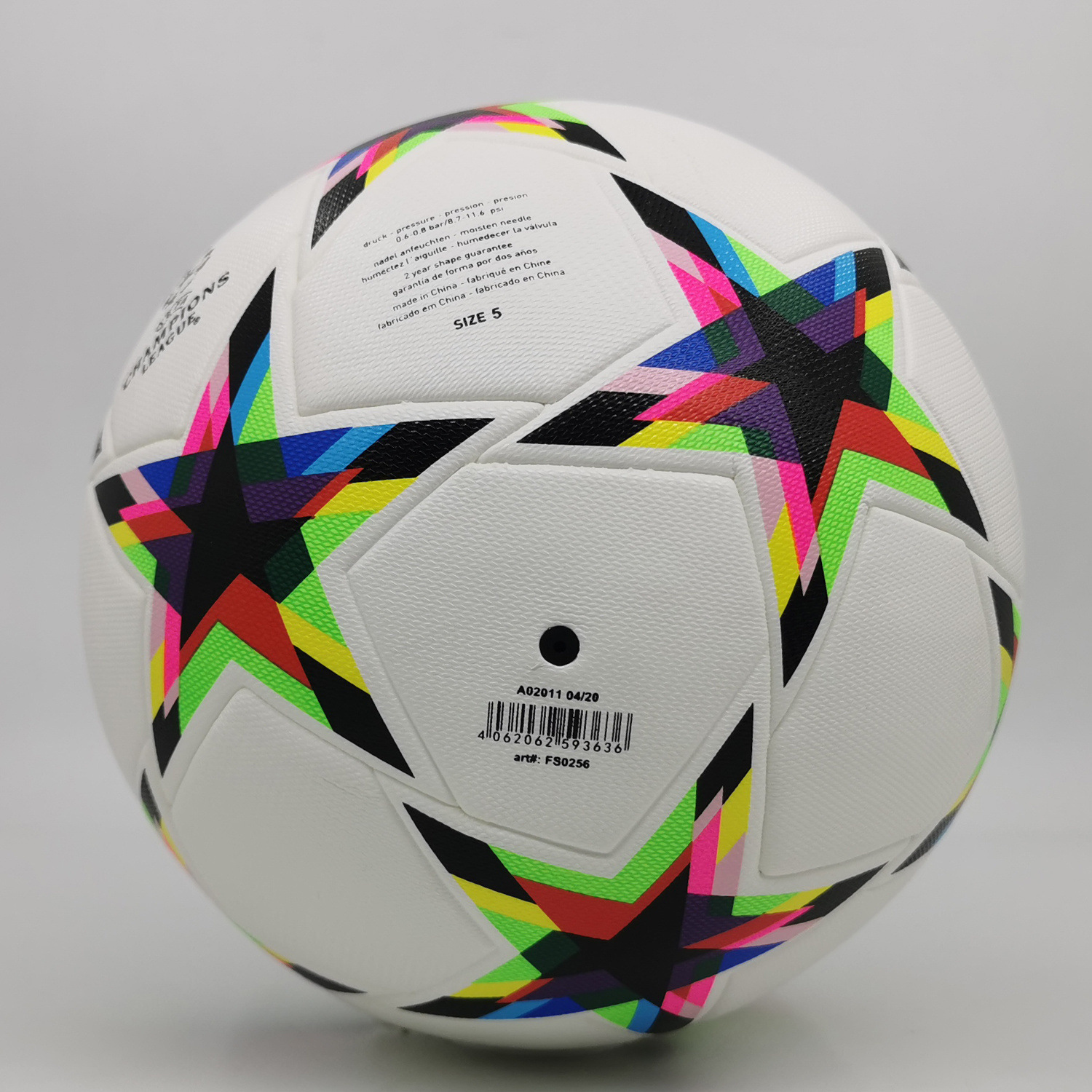 Nuevo número 5 Copa del Mundo de fútbol Copa de Europa Copa América Liga de Campeones con el mismo pegado pu adhesivo número 4 fútbol transfronterizo