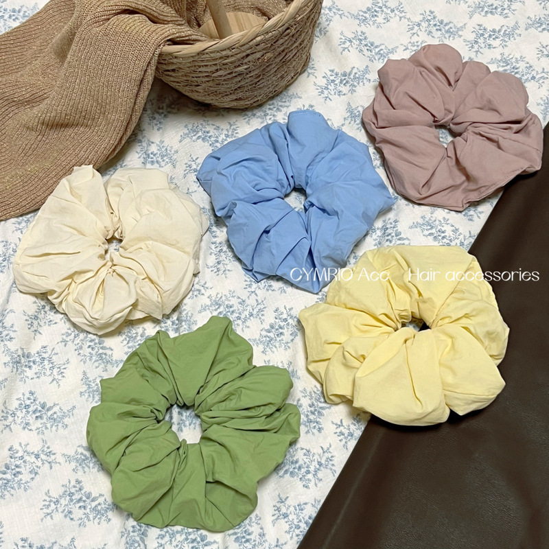 Super Soft~Cream Cloud Sponge Hair Tie Simple Versatile Ponytail Hair Accessory
