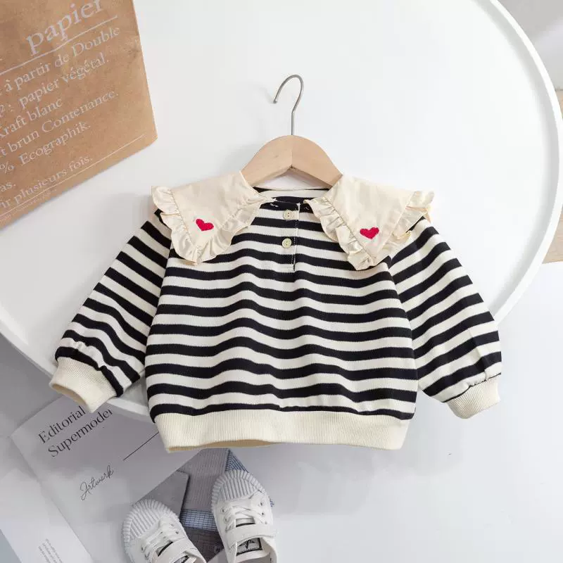 Autumn children's sweatshirt, western style