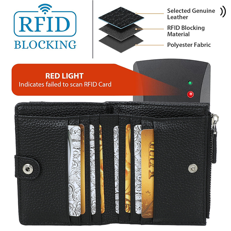 Amazon explosión multifuncional damas corta multi tarjeta bolsa de tarjeta pu bolsa de cremallera billetera personalizada transfronteriza