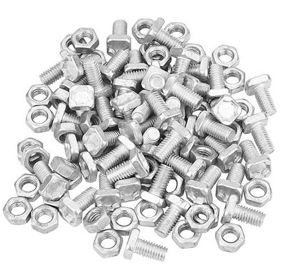 Suministro de jardín de reparación de invernadero tornillo tuerca combinación accesorios 50pk