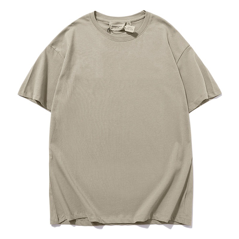 2023 primavera y verano American Essentials marca de moda pesada camiseta Street FOG algodón manga corta de los hombres de estilo High Street