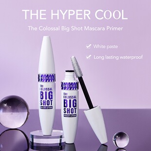 SHEDOES cross-border explosions TEMU curling styling non-blooming waterproof white base mascara Primer