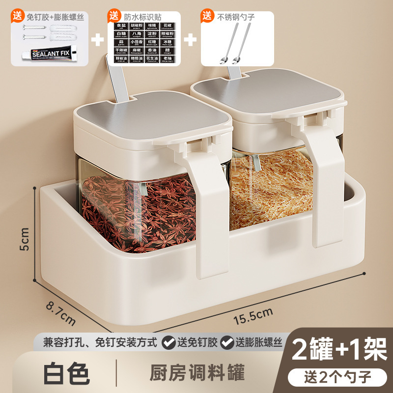 Juego de combinación de estante de caja de condimento para condimento