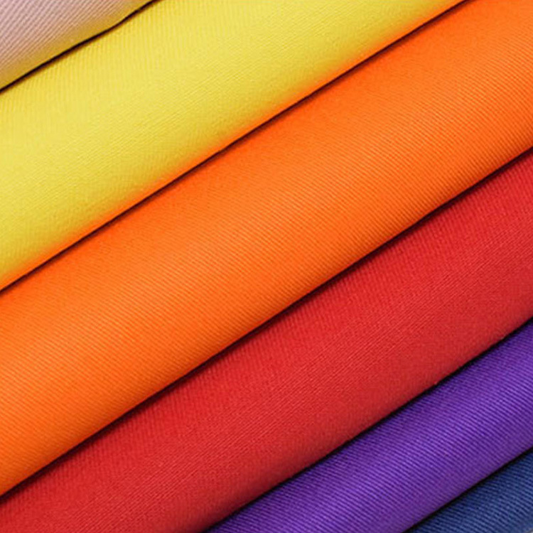 Bajo MOQ 16s * 12s 65% poliéster 35% algodón TC twill 240gsm cara de ropa de trabajo