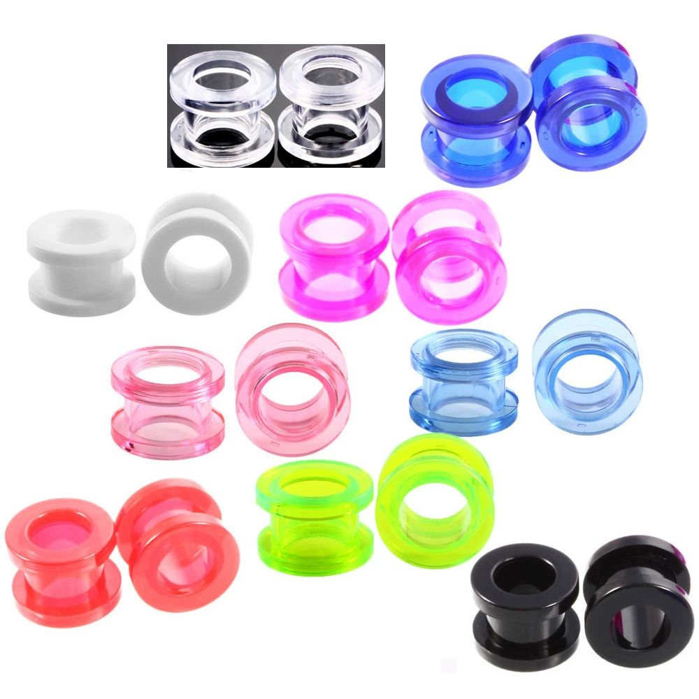 Акриловое пирсинг, (跨境 торговля), 1 пара, Amazon, Aliexpress