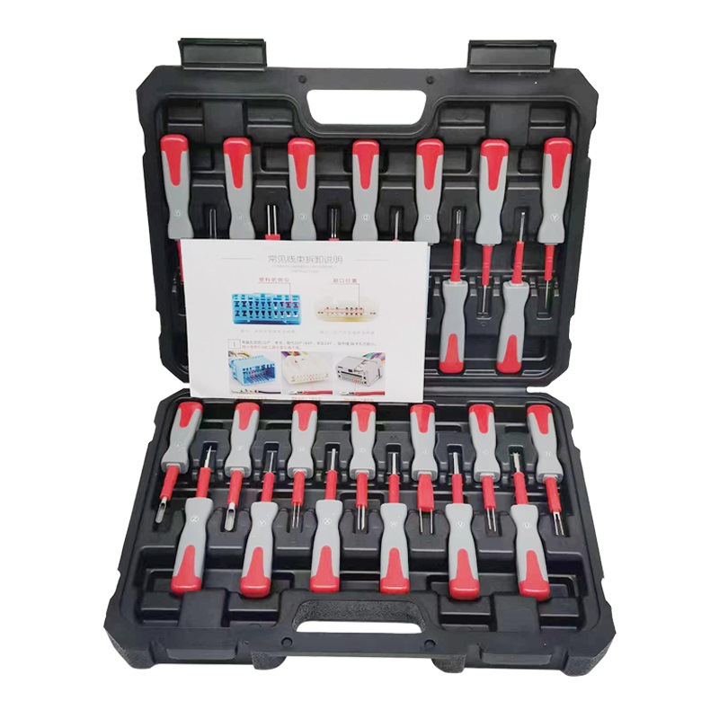 Terminal 26 Line Car Tools Disassembly and Disassembly of Wire Harness Plug Pin Pin Device Set Key Pin Unlock
