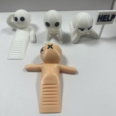 跨境新品villain doorstop小人门挡装饰3D打印摆件家居客厅装饰品