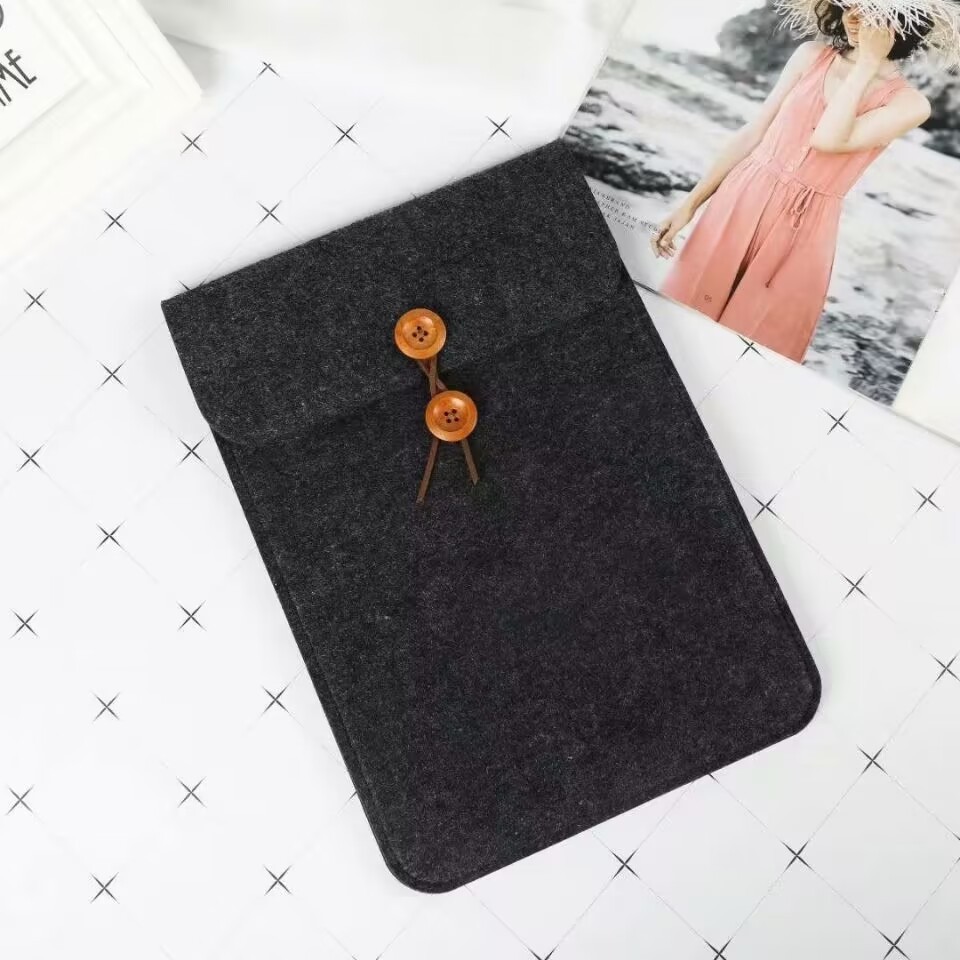 macbook复古air内胆包13.3小米笔记本电脑包保护套毛毡便携手工