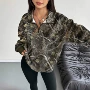 轻便新款女士迷彩卫衣