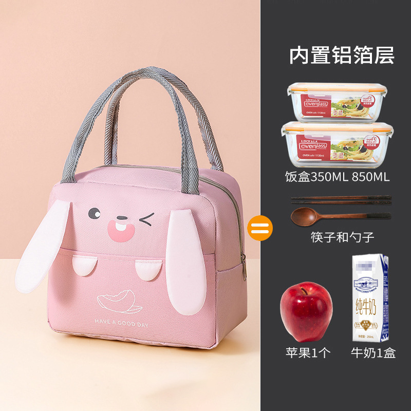 アニメ弁当袋手提げ弁当袋立体ランチバッグ厚手アルミ箔大容量手提げバッグ新型弁当袋|undefined