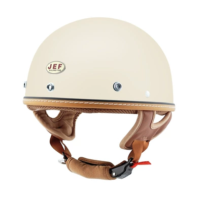 Motosiklet kaskı (dəbilqə): Lightweight 3C Certified Helmet for - matt-ivory-white-m