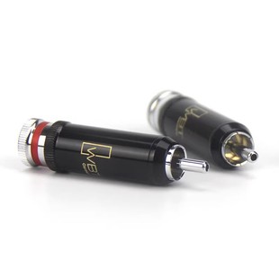 Wbt-0102Ag Rhodium-Plated Soldering Rca Lotus Plug Audio Signal Line Plug Audio Line Connector Terminal
