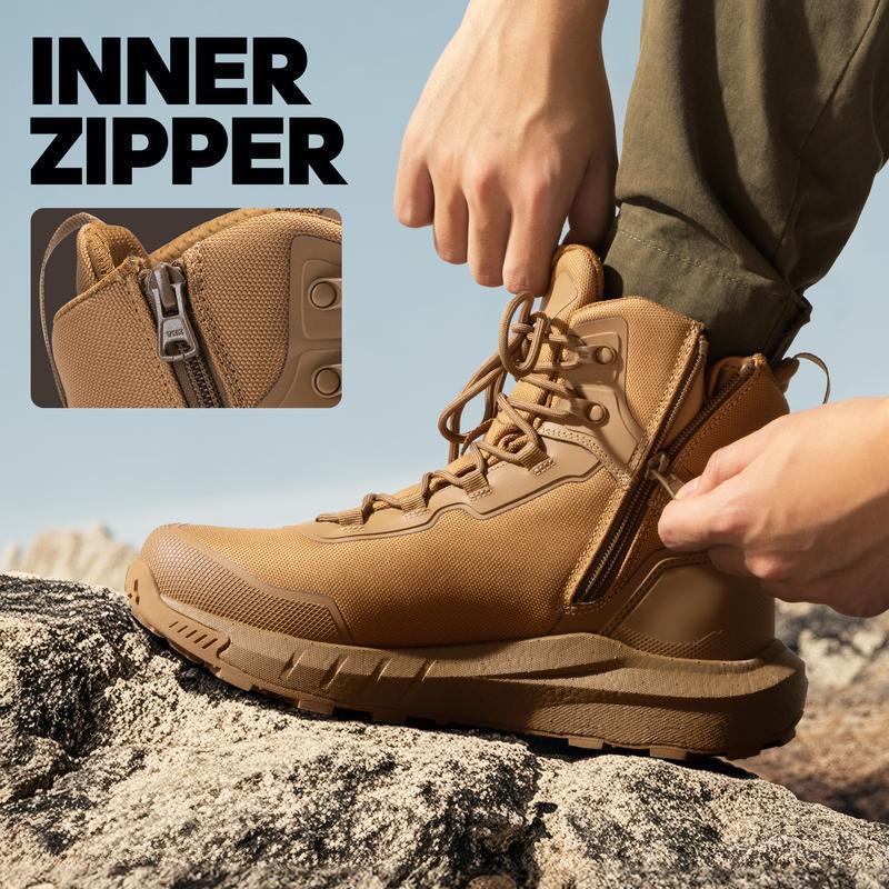 F156 High Top Security & Army Boots para hombres