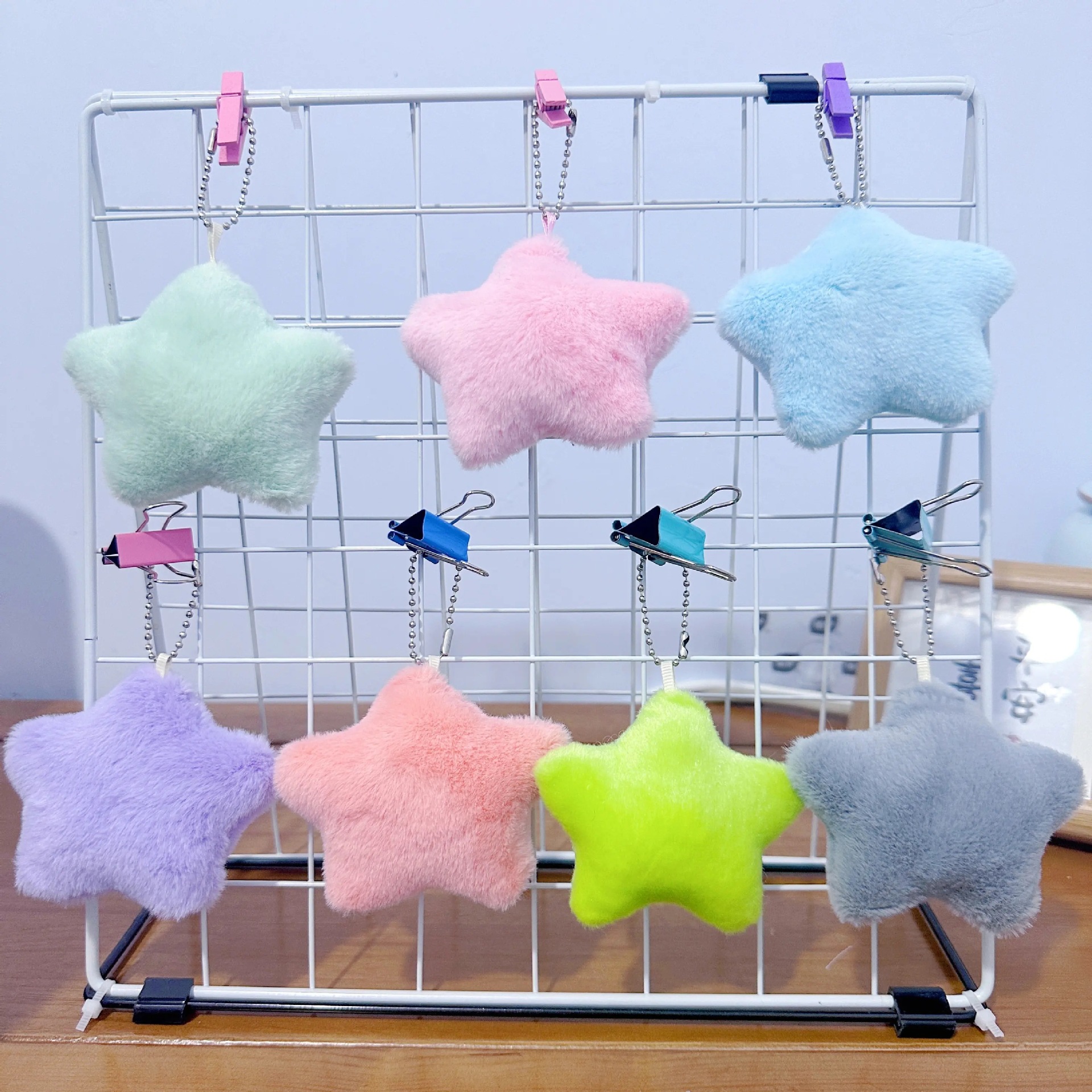Cuatro pulgadas muñeca de peluche pequeño colgante muñeca llavero muñeca mochila colgante juguete de peluche regalo