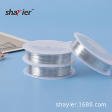 铜丝首饰diy簪娘铜线花艺花枝细铁丝串珠配件头饰钢丝金属工艺线