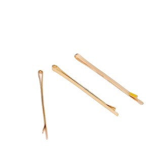 Simple hairpin edge clip clip hair clip accessories color plating alloy hair clip semi-finished hair clip jewelry wholesale