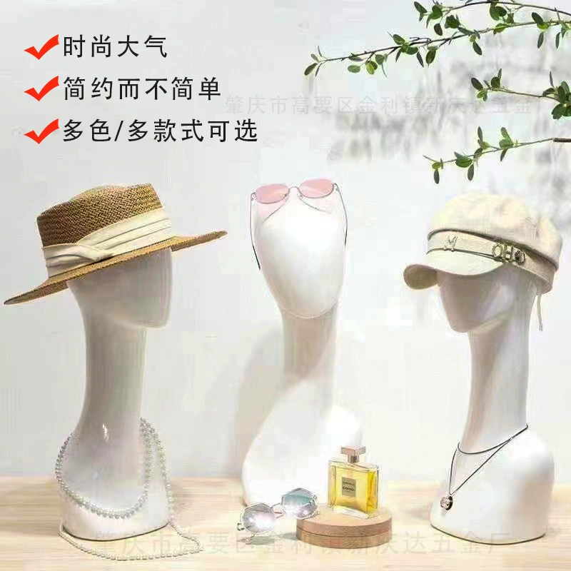 Подставка для шляпы и шарфа, форма для головы, модель для парика, форма для головы, держатель для шляпы, модель человеческой головы, черная модель, золото, серебро