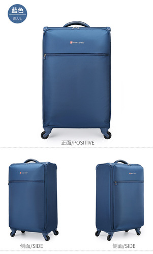 Cross-border lightweight pull-up suitcase 20 inches check-in suitcase travel suitcase high-end brand pull-up suitcase direct sale