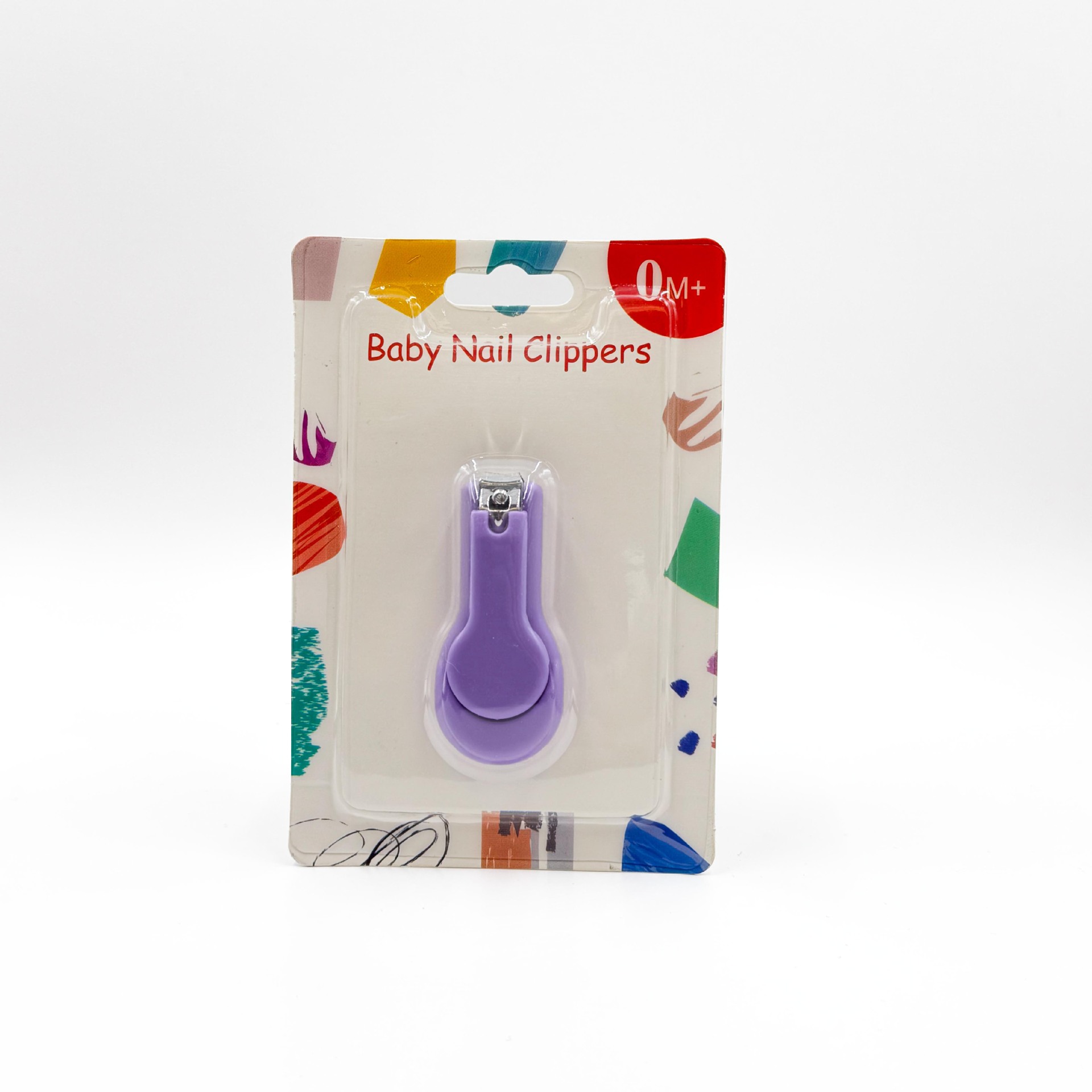 Inglés tarjeta bebé cortaúñas bebé cuidado de las uñas tijeras recién nacido