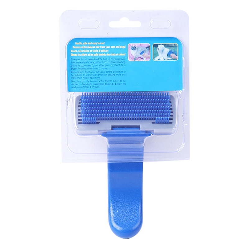 Peine mascota Amazon automático, desnudador masajeador, gato/perro