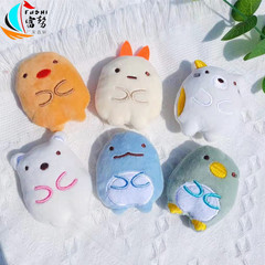Japanese anime corner creature doll girly heart gift bag accessories super cute plush cartoon doll pin