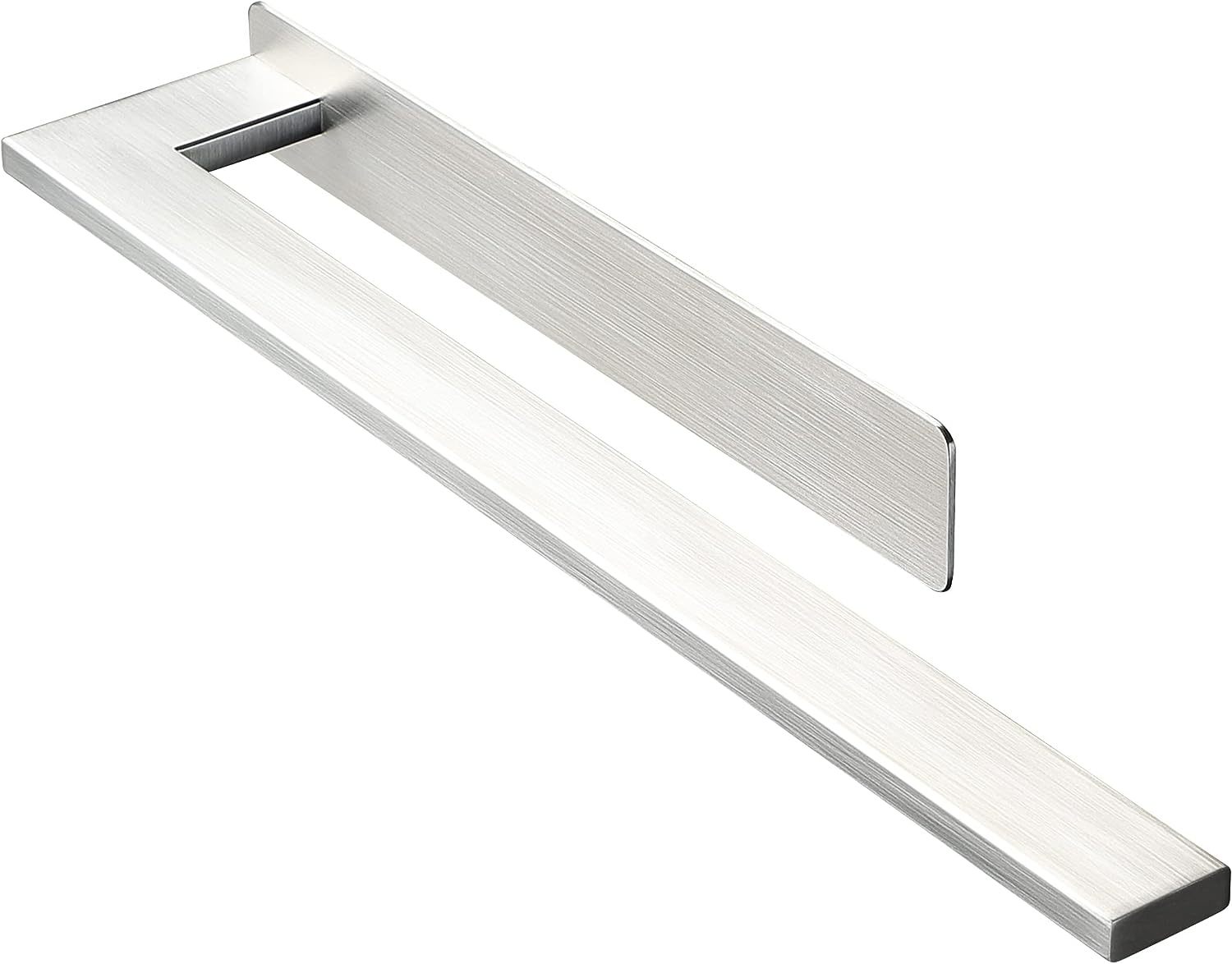 Barra de toalla de acero inoxidable transfronterizo Barra de toalla de almacenamiento de baño sin perforaciones Barra de toalla de cocina toallero