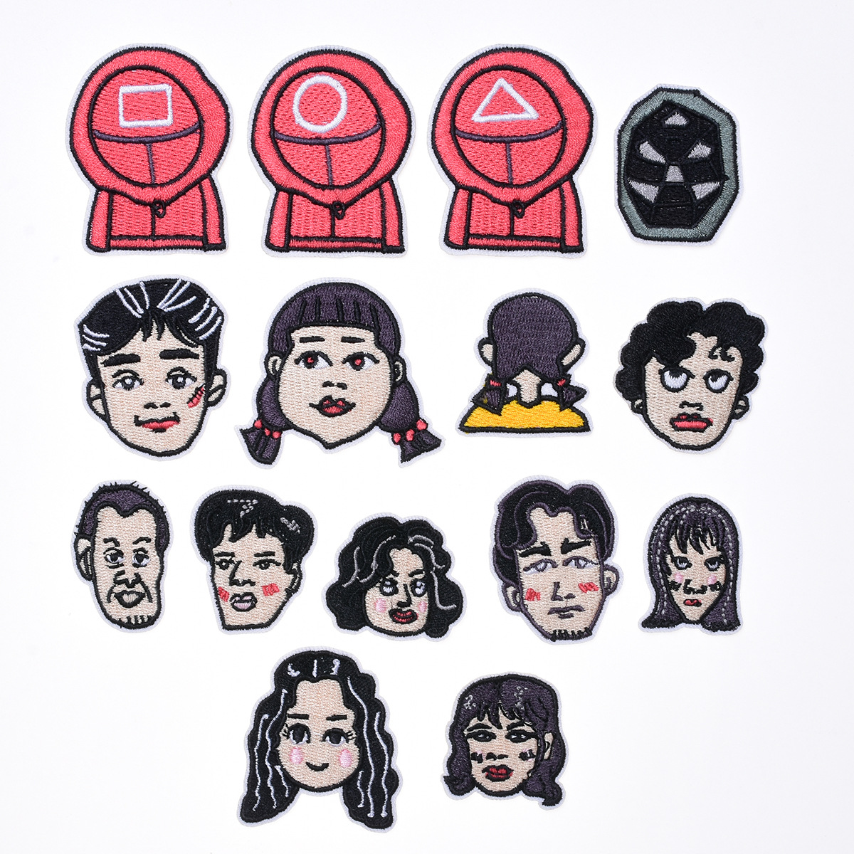 游戏像素风创意布贴卡通可爱衣服手工装饰手账本包包刺绣补丁贴