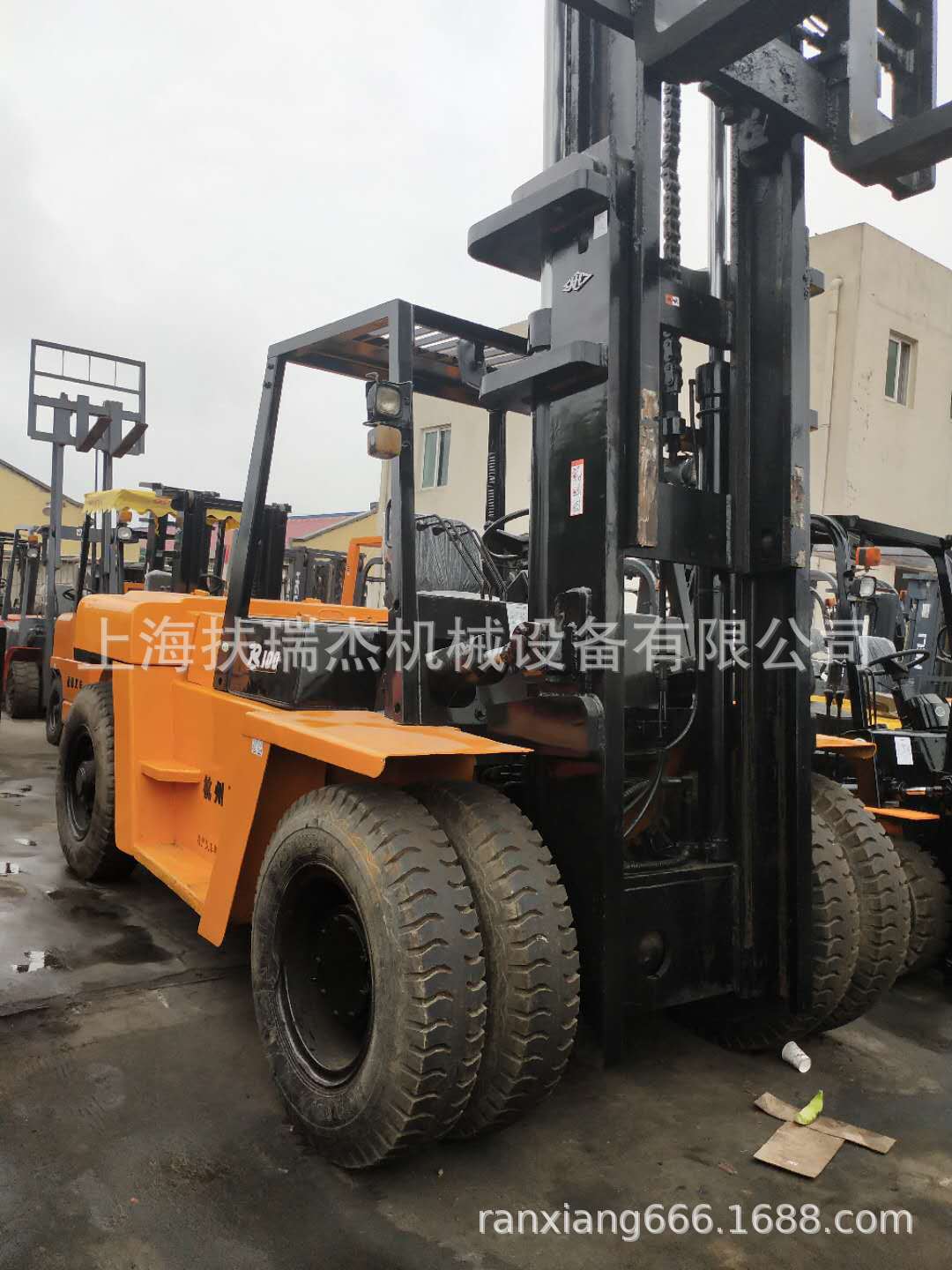 杭叉3.5吨双排轮叉车 升高3米