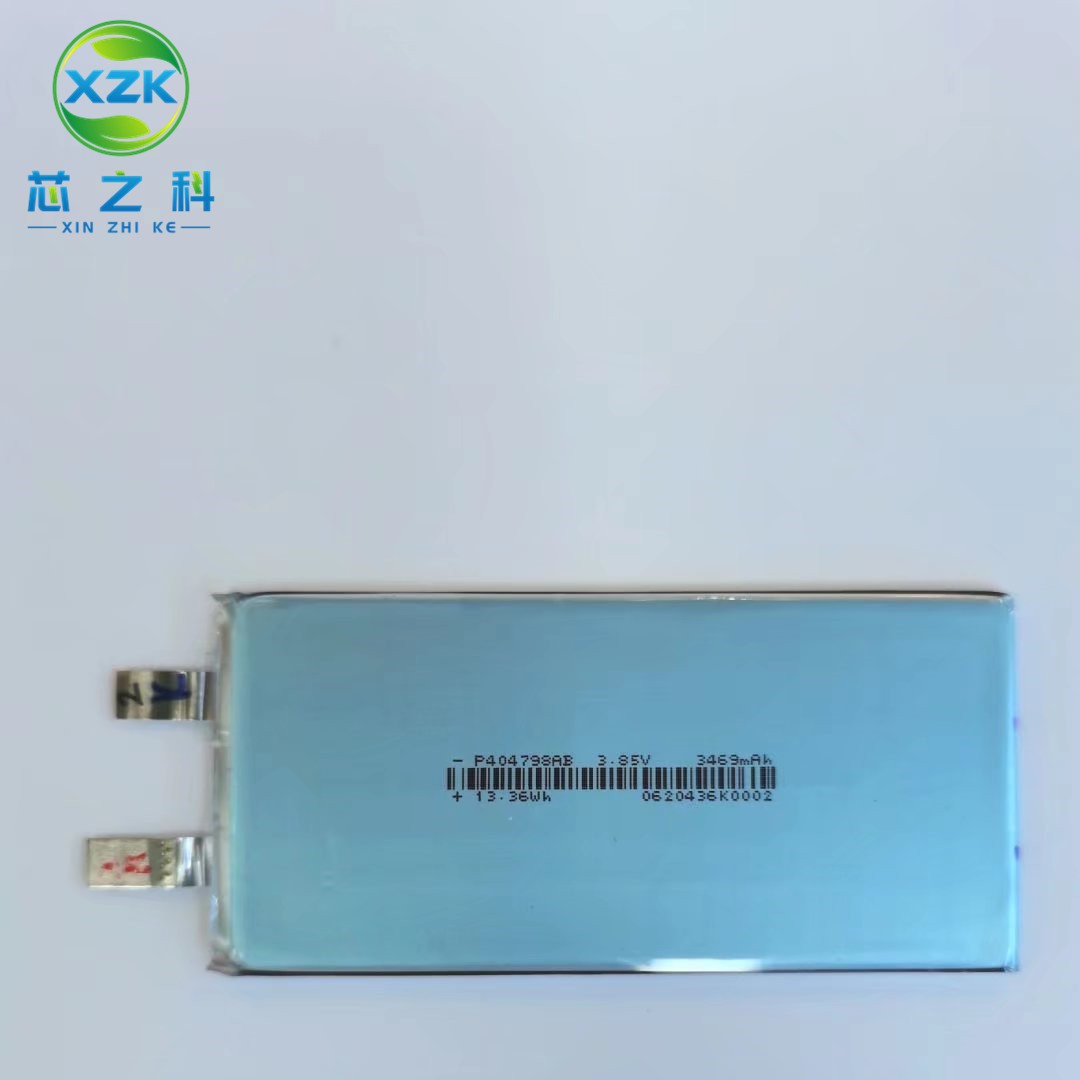 工厂供应404798聚合物锂电池3469MAH高压4.35V手机内置电快充背甲