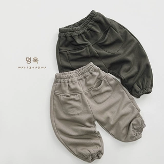 休闲范~男女童针织裤26新款中小童韩版百搭潮童裤子宝宝韩国童装