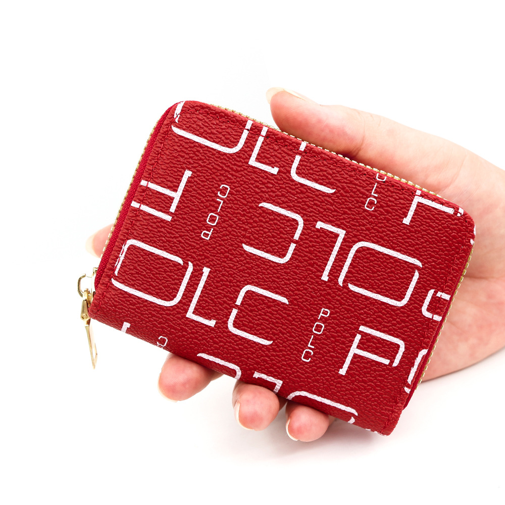 Nueva bolsa de tarjetas de tendencia callejera neutral multi-tarjeta bolsa de tarjetas bolsa de órgano bolsa de cambio bolsa de tarjetas de color pu piel caramelo bolsa al por mayor