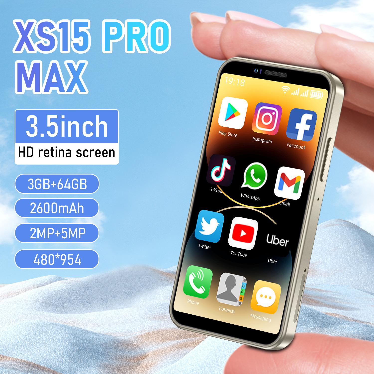 2026 new 16Mini cross-border trade hot mini smartphone Android…
