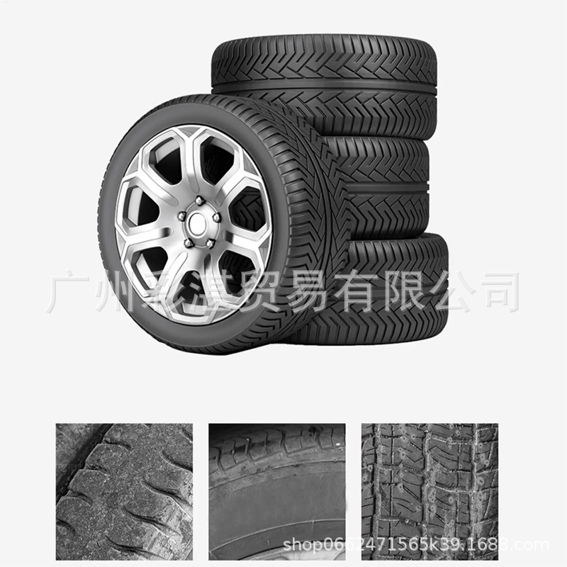 Cross-Border Car Tire Cover with Windproof Hook, Universal Tire Cover, Oxford Cloth Waterproof, Sun-Proof, and Dirt-Proof Spare Tire Cover