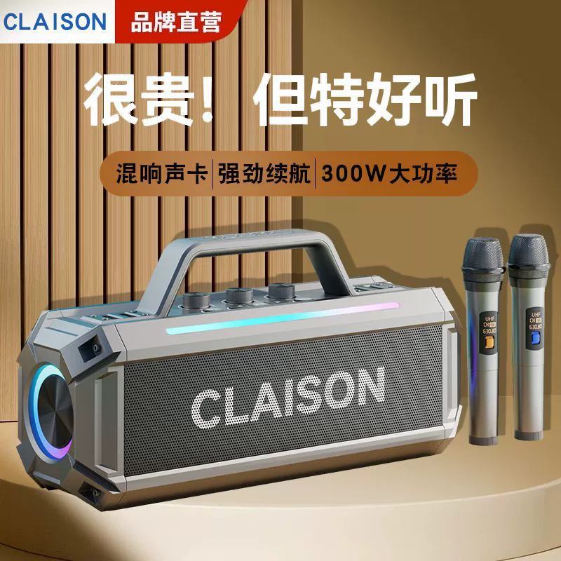 Высококачественный аудио-динамик высокой мощности 300 Вт, звуковая карта, аудио, универсальный комплект для караоке, портативный, выделенный