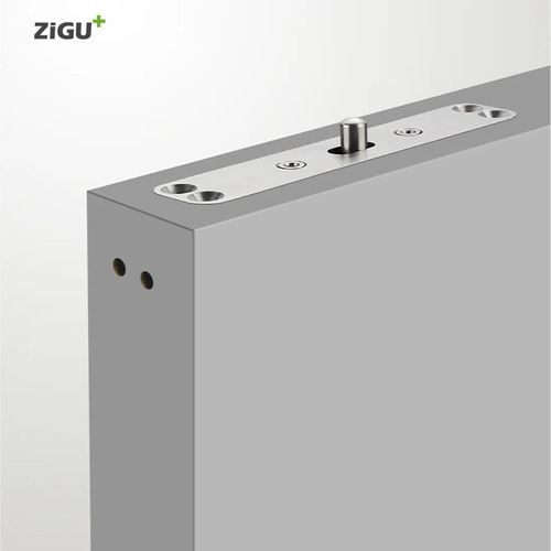 Heavy-duty double door wooden door floor spring automatic closing and rebound positioning hinge with rotating axis