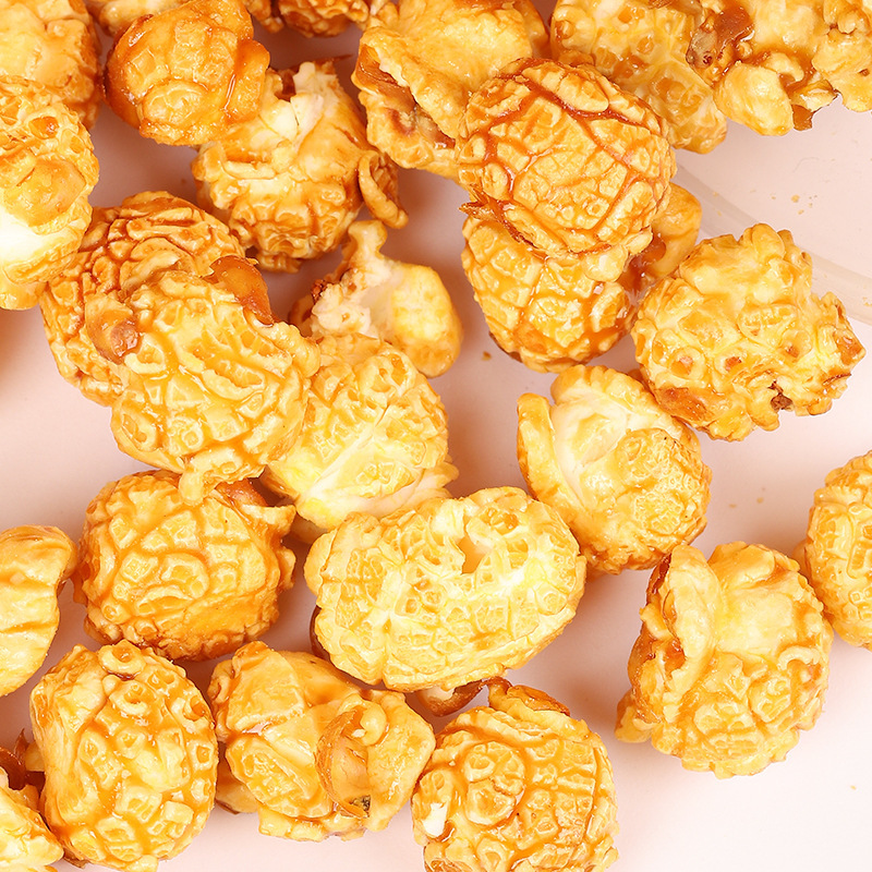 Fengfengle Cup Chocolate Caramel Popcorn Wholesale 125g Bucket Popcorn Flavor Canned Snack Wholesale