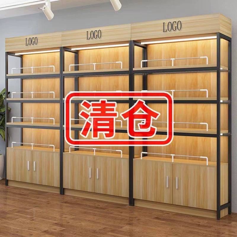 Полки витрины для супермаркетов Многослойные образцы витрины для косметики витрины для винных шкафов для канцелярских товаров