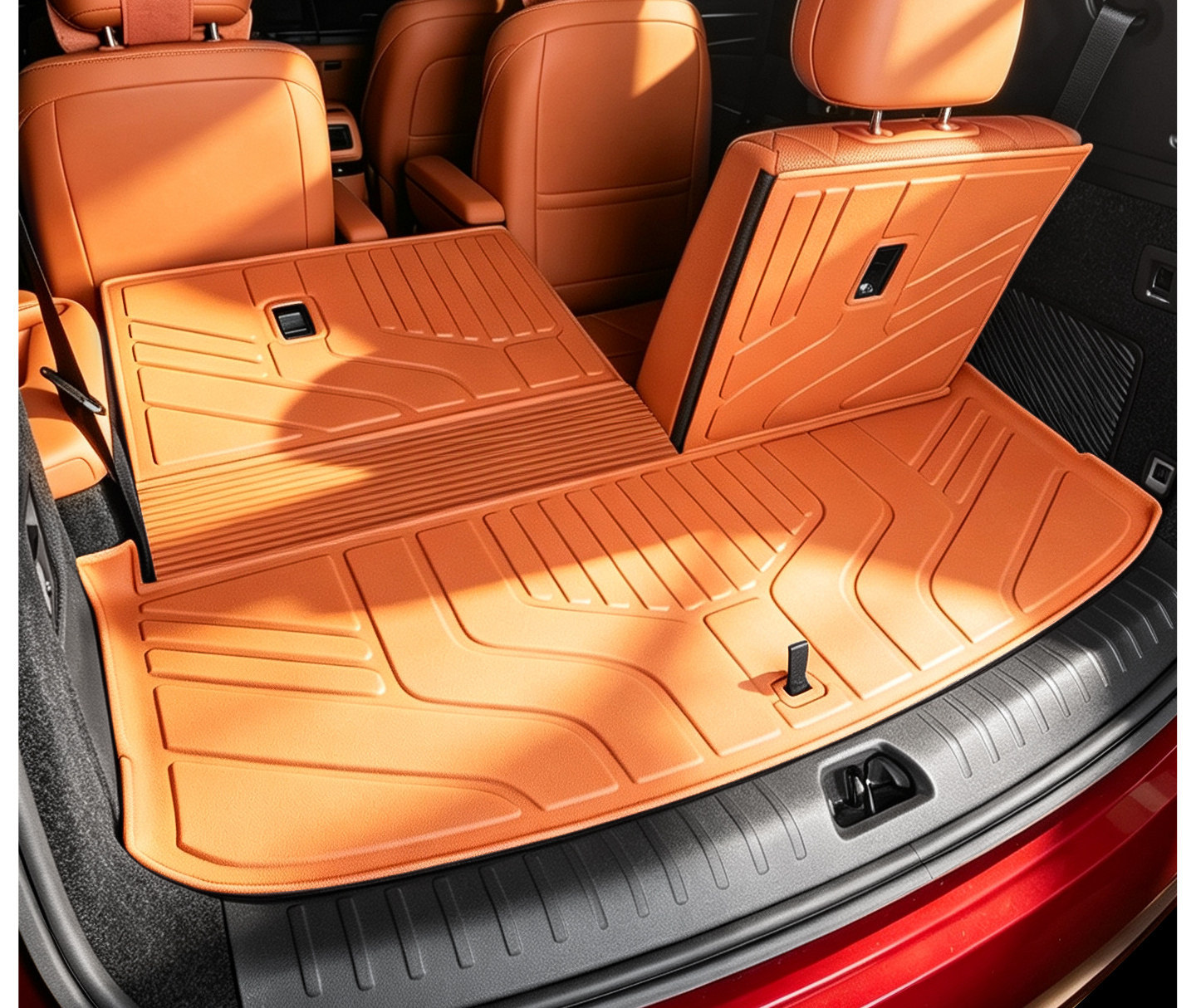 BYD Tang full-cover TPE integrated trunk mat, wear-resistant decorative accessory