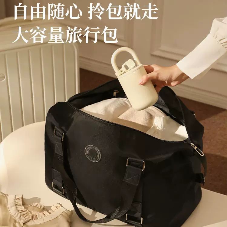 旅行包短途女轻便大容量手提出差登机行李袋旅游健身待产包收纳袋