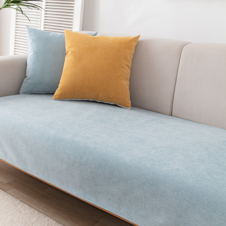 Core velvet water blue folding edge