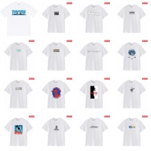 Supreme FW18 Group Tee����Ů�� ӡ��������ʽ����T�� ��Ůͬ��