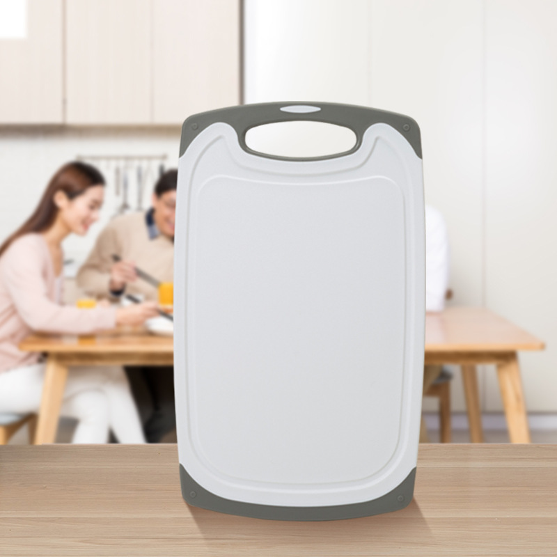 Tablero de corte de plástico Tablero de corte de cocina del hogar de Amazon Tablero de corte antideslizante Suplemento alimenticio para niños Tablero de corte de frutas Juego de tres piezas