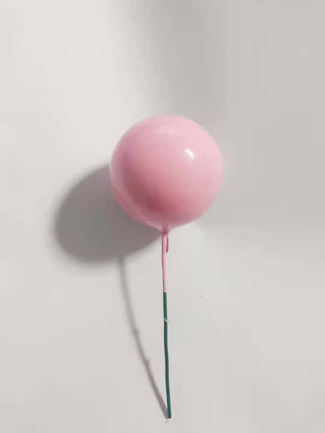 Internet celebridad decoración de la torta bola de oro Bola de plata Bola de colores bola transparente decoración plug-in fiesta de cumpleaños mesa de postre 10 Pack