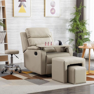 Nail Salon Foot Spa Sofa Backrest Chair Foot Bath Hotel Electric Multifunctional Economical Single Bedroom Lazy Person